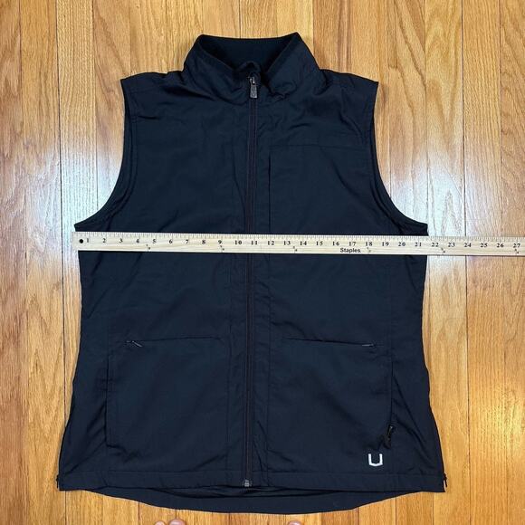 ScotteVest Women's Size L Vest Travel Utility Multi Pocket Black Zip Up Tec Vest - Picture 6 of 16